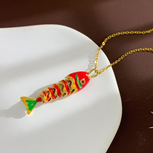 Ocean Baby! Fish Necklace
